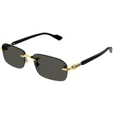 Gucci GG1221S 001 ONE SIZE (56) Zlata/Siva | Shoptok.si