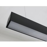  LED luster na sajli LED/55W/230V 3000/4000/6500K 120 cm crni | Eponuda.com