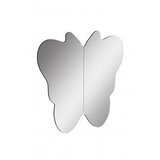 Hanah home ogledalo butterfly silver