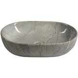 Sapho Sivi keramički umivaonik 59x42 cm Dalma – | shoptok.hr