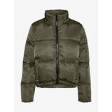Noisy May Khaki Quilted Winter Jacket Anni - Women Cene