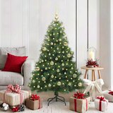  Umjetno božićno drvce s stalakom Zelena 150 cm PE i PVC 94 x 94 x 150 cm u