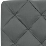 vidaXL Posteljni okvir z LED brez vzmetnice temno siv 140x200 cm | Shoptok.si