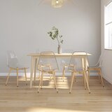 The Living Store Jedilni stoli 6 kosov transparentni PET - Jedilni Stol, (21419527) Cene