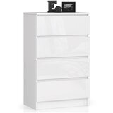 AKORD KOMODA K60 4SZ CLP BELO SJAJ, (21702939) Cene