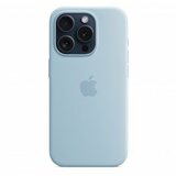 Apple iPhone 15 Pro Silicone Case with MagSafe - Light Blue (mwnm3zm/a) - maska za iPhone cene