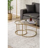 Hanah home sto za dnevnu sobu belarus 60 gold transparent | ePonuda.com