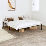 Metalni okvir za krevet crni 140x200 cm Cijene