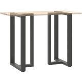 Noge za barski stol T-oblika 2 kom antracit 60x35x(100-101) cm čelik | shoptok.hr