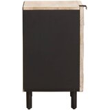 Kupaonski ormar Bijelo 38 x 33 x 58 cm Čvrsto drvo manga | shoptok.hr
