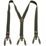 Karlinger Retro naramnice z izmenjalnim sistemom v zeleni barvi - 120 cm | Shoptok.si