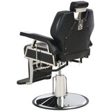 vidaXL Brijačka stolica od umjetne kože crna 72 x 68 x 98 cm | shoptok.hr