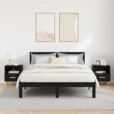  Noćni ormar 2 pcs Crni hrast 40 x 35 x 47 cm Konstruirano drvo | Eponuda.com