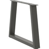  Noge za klub stolić V-oblika 2 kom antracit 70 x (42-43,3) cm čelik | Eponuda.ba