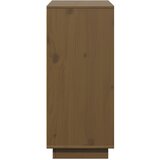 Komoda smeđa boja meda 110,5x35x80 cm od masivne borovine | shoptok.hr