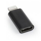 Gembird USB adapter Type-C (female) to iPhone (male), BLACK, GEMBIRD A-USB-CF8PM-01 Cijene