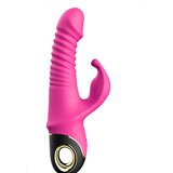  Vibrator sa dodatkom za klitoris, Roze Cene