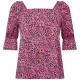 Dorothy Perkins Curve Bluza zelena / roza / črna | Shoptok.si