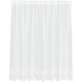  Čipkasta zavjesa sa zavjesama Bijelo 140 x 200 cm Poliester | shoptok.hr