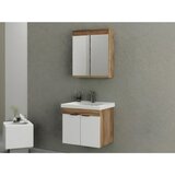 Hanah home carıno 65 - set nameštaja za kupatilo u mat beloj boji | Eponuda.com