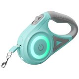 Rojeco 5m LED automatski povodac zeleni | shoptok.hr