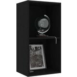 vidaXL Polica za knjige crna 40x30x76,5 cm izrađeno drvo | shoptok.hr
