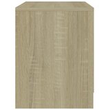  Noćni ormarić boja hrasta 45 x 34,5 x 44,5 cm konstruirano drvo | shoptok.hr