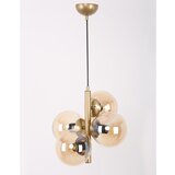 Squid Lighting Viseća svjetiljka u zlatnoj boji sa staklenim sjenilom ø 35 cm Forte – | shoptok.hr