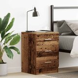  Noćni ormarić staro drvo 38x35x55 cm konstruirano drvo | Eponuda.ba