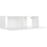 TV ormarić bijeli 100 x 30 x 30 cm od konstruiranog drva | Eponuda.com