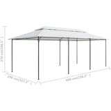  Sjenica 600 x 298 x 270 cm bijela 180 g/m² | shoptok.hr
