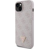 Guess Trdo ohišje za Apple iPhone 15 Plus Triangle Strass 4G, Roza, (21244240) Cene