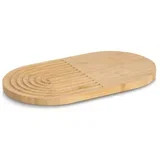 Podstavek za kozico 35x20cm / ovalen / les, (5000267733)