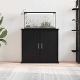  Stalak za akvarij crni hrast 81x36x73 cm Konstruirano drvo | shoptok.hr