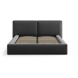 Cosmopolitan Design Tamno sivi baršunasti tapecirani bračni krevet s prostorom za odlaganje s podnicom 180x200 cm Arendal – | shoptok.hr