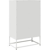  Visoka komoda bijela 68x39x111,5 cm od čelika | shoptok.hr