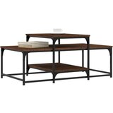  Stolić za kavu smeđa boja hrasta 102x60x45 cm konstruirano drvo | shoptok.hr