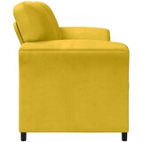 SOFA za dvije osobe Žuta 158 x 83 x 95 cm Baršun | shoptok.hr
