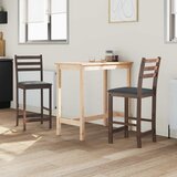  Trpezarijske stolice 2 pcs Svijetlosmeđa 40 x 47,5 x 99,5 cm | Eponuda.com