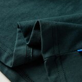  Dječja majica dugih rukava tamnozelena 104 | shoptok.hr