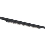 QAZQA Modern Black Ceiling Lamp for 1-Phase Track System 15W 1170 lm 3000K - Iconic Tsiri | Shoptok.si