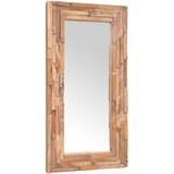  Ukrasno Ogledalo od Tikovine 120x60 cm Pravokutno | shoptok.hr