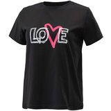 BRILLE Ženska majica kratkih rukava Love Love, Crna Cene