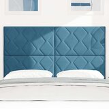  Uzglavlje s uzglavljem Tamno plava 160 cm Baršun - Tamno plava 160 cm Visoki uzglavlje | shoptok.hr