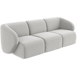 Makamii Svetlo siva žametna sedežna garnitura 244 cm Lani – | Shoptok.si
