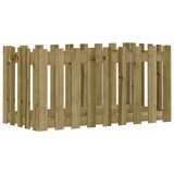  Povišena vrtna gredica 100x50x50 cm impregnirana borovina | shoptok.hr
