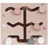 Montessori izobraževalna lesena kocka roza | Shoptok.si
