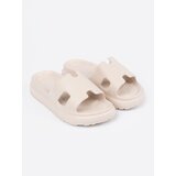 SEASTAR Shelvt Women's platform flip-flops light beige | Shoptok.si