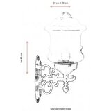 Opviq BAP 68189 BSY M4 Zidna lampa, crna | Eponuda.ba