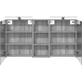  Set ormarića za kupaonicu 3 kom. 130 x 14,5 x 70 cm | shoptok.hr